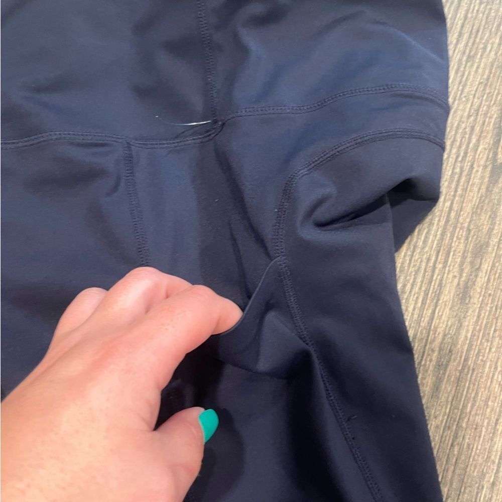 Ouges High Rise Leggings Elastic Waistband Pocket… - image 2